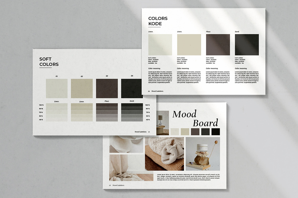 Brand Guidelines, a Brochure Template by Analogi Studio (Photo 9 of 20)