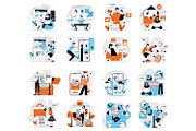 Bundle Concept Illustrations, a Finance Illustration by alexdndz (Thumbnail 5 of 11)