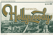 UT Hollywoody - A Vintage Script, a Script Font by Universitype (Thumbnail 1 of 8)