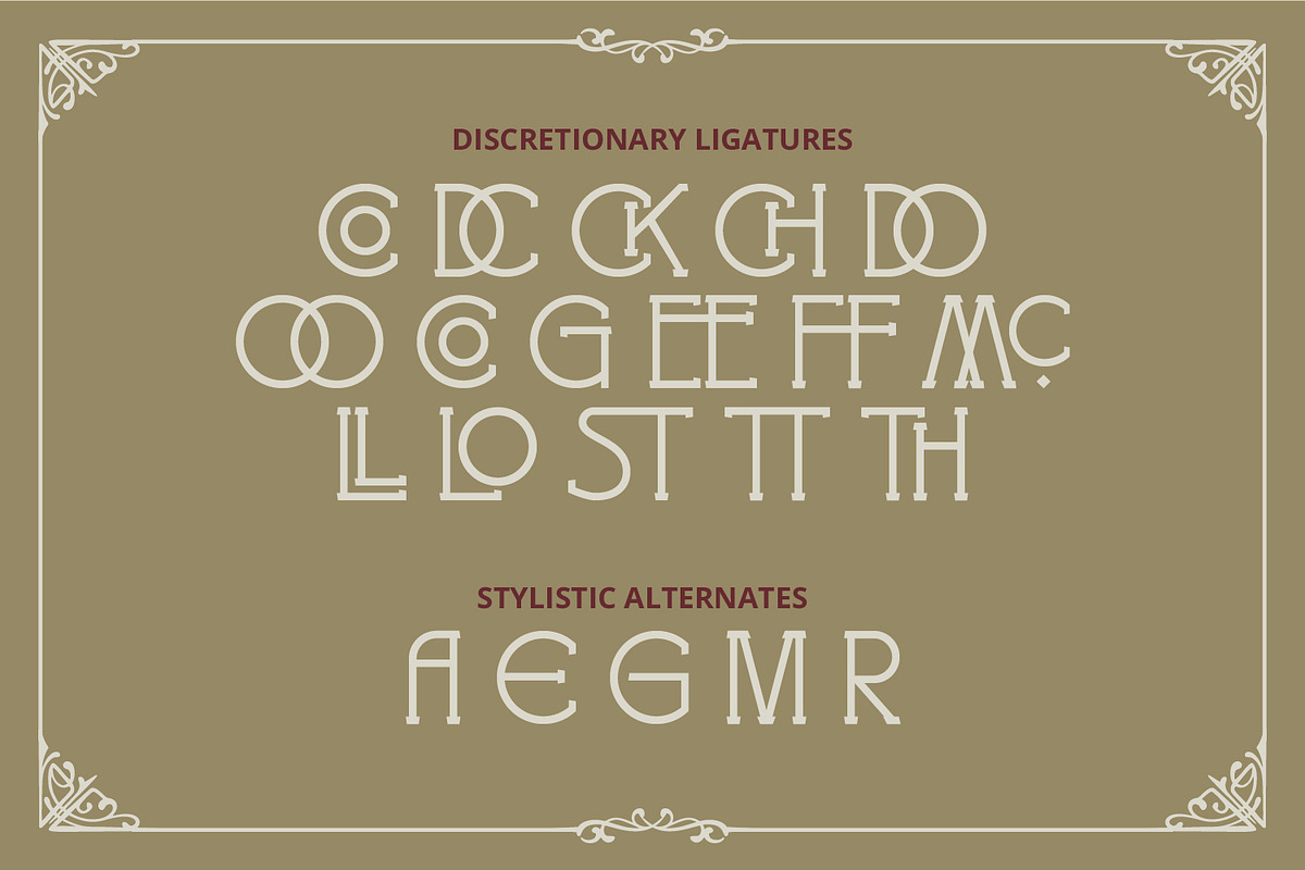 Mcstaco, a Symbol Font by Vintage Division (Photo 13 of 15)