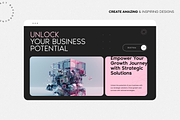 Multifaceted Abstract Cubes Ensemble, a Background Graphic by Lumeno (Thumbnail 5 of 6)
