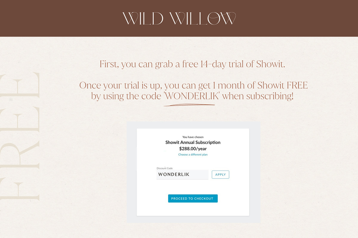 Luxury Showit Instagram Link in Bio, a Landing Page Template by Wonderlik Webdesign (Photo 5 of 6)