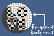 LOVE Yarn Png, Trendy Valentine Png, an Illustration by Canvas Craft (Thumbnail 2 of 7)