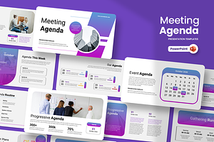 Meeting Agenda - PowerPoint Template