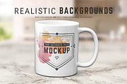 11 oz Mug Mockups (PSDs), a Cups & Container Mockup by Ultimate Mockups (Thumbnail 6 of 7)