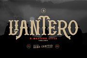 Liantero | Western Style, a Slab Serif Font by Denustudios (Thumbnail 1 of 12)