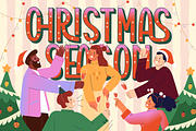 Snowie - Playful Christmas Display, a Sans Serif Font by Artisan Themes (Thumbnail 3 of 12)