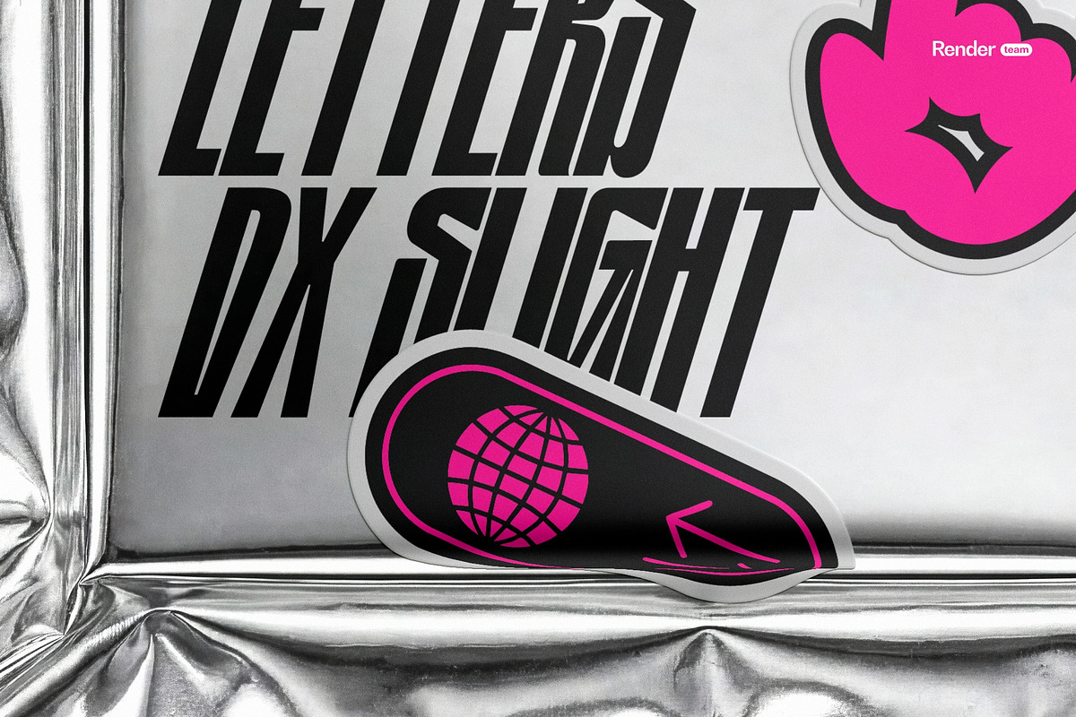Metallic Foil Bag Mockup Set, a Packaging Mockup by Renderteam (Photo 22 of 22)