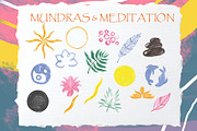 Meditation mudras hand painted, a Decorative Illustration by CpandoShop (Thumbnail 5 of 9)