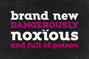 Zona Black Slab, a Slab Serif Font by Kostas Bartsokas (Thumbnail 3 of 5)
