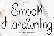 Smooth Handwriting, a Handwritten Font by InermediaSTUDIO (Thumbnail 1 of 7)