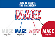 Thunder Mage Display Retro Font, a Symbol Font by WhymoreArt (Thumbnail 3 of 12)