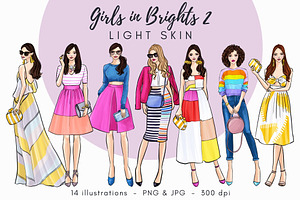 Girls In Brights 2 - Light Skin