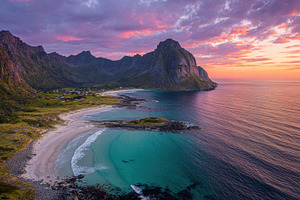 Coastal sunset beauty, a Photo by Beautiful things