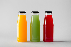 Juice bottle mockup JPEG, a Food & Drink Photo by Shablon