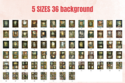 Forest Windows Collage Paper Kit, a Background Graphic by GiraffeCreative (Thumbnail 2 of 9)