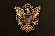 Police / Army / Sheriff Metal Badges, an Object Graphic by Hyperpix Productions (Thumbnail 9 of 21)