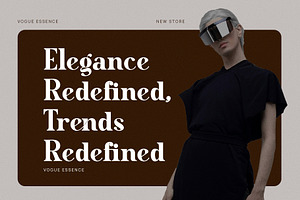 Giyane Modern Ligature Serif Font