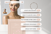 Botox & Esthetician Canva Templates, a Social Media Template by NataliesBox (Thumbnail 13 of 13)