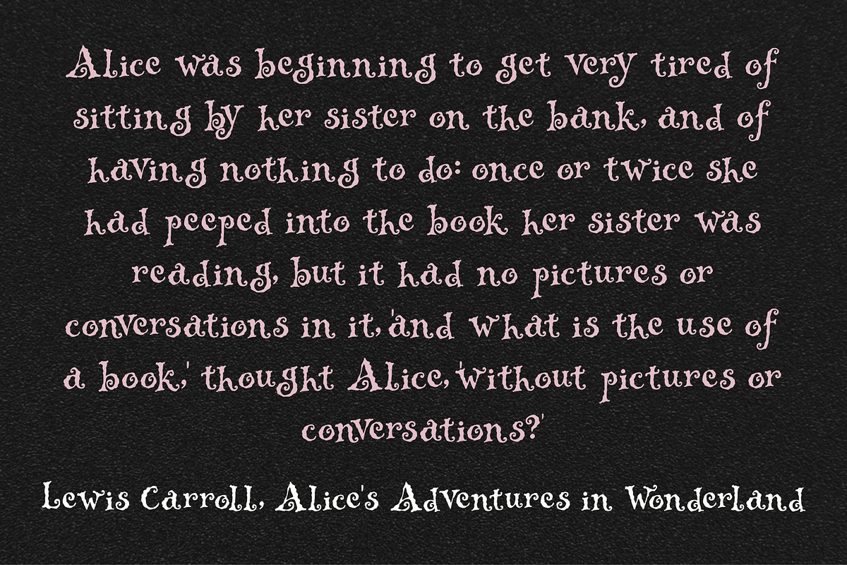 Curlicues Kooky Display Font, a Handwritten Font by The October Creative (Photo 5 of 8)