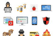 Internet Security Icons and Pattern, an Icon by TAlex (Thumbnail 2 of 6)