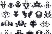 Inkblot (Rorschach test) art kit, a Texture Graphic by Transfuchsian (Thumbnail 2 of 5)