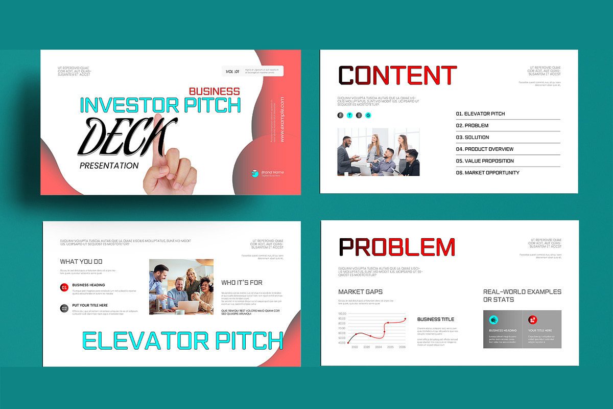 Investor Pitch Deck Presentation, a Presentation Template by MightyDesign (Photo 2 of 8)