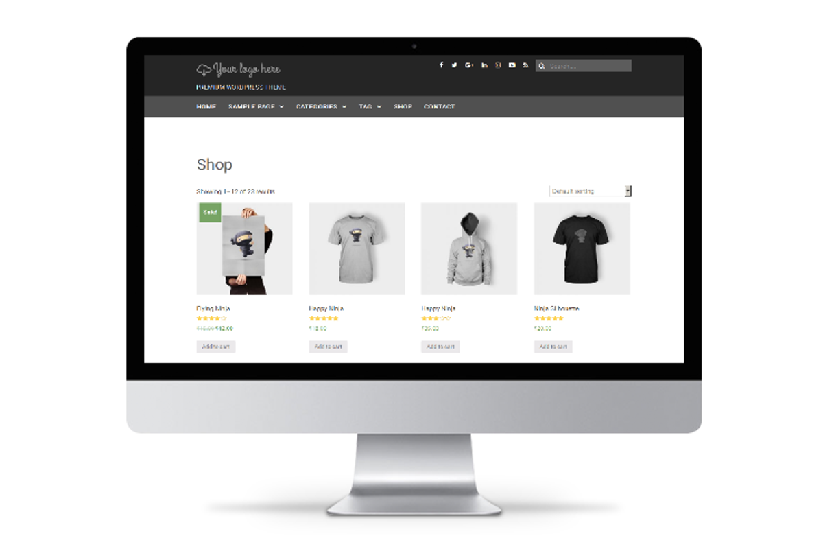 Rubik - Responsive WordPress Theme, a WordPress Template by VolThemes (Photo 2 of 2)