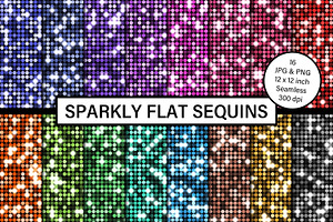 Sparkly Flat Sequins