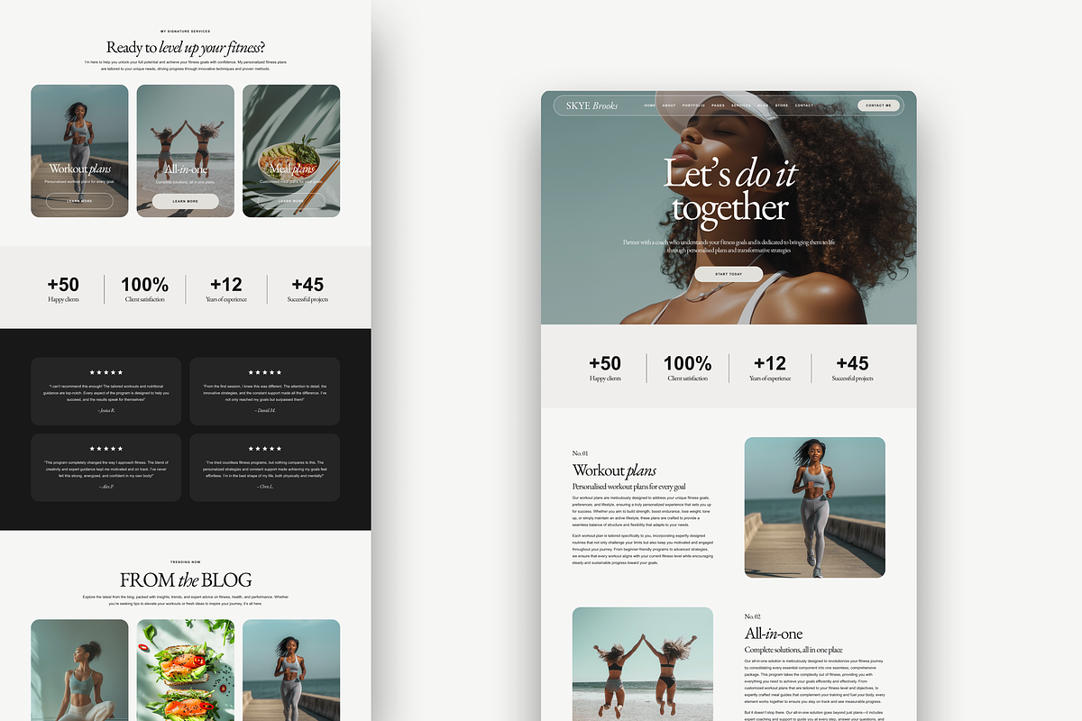 Skye Brooks Wordpress Theme, a WordPress Template by The Cherie Studio (Photo 3 of 6)