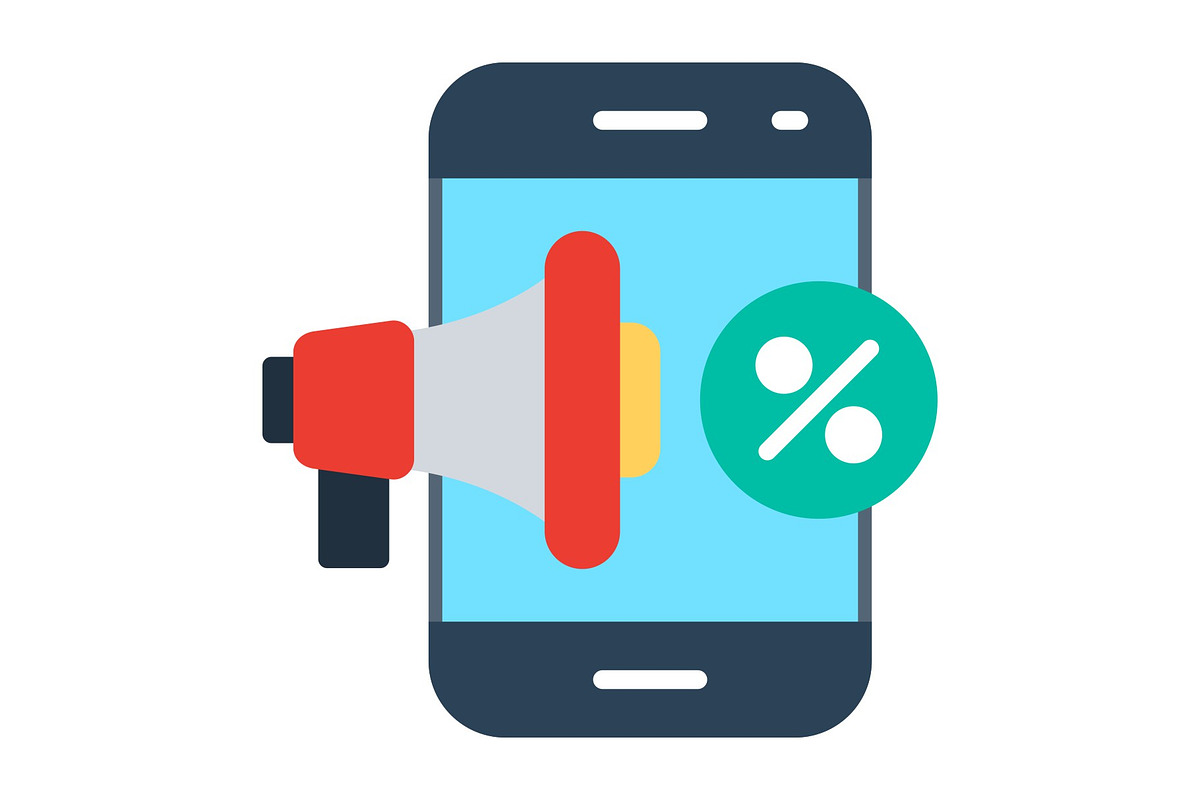 Smartphone Flat Icon, a Duotone Icon by Pexelpy (Photo 1 of 2)