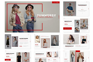 Summersy Presentation Template