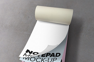 Notepad Mockup