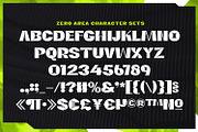 Zero Area – Bold Display Typeface, a Sans Serif Font by Almarkhatype (Thumbnail 7 of 15)