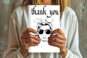 Retro american woman sunglasses band, an Illustration by CrexoraLab (Thumbnail 4 of 4)