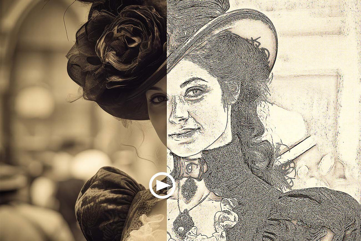 Vintage & Retro Effect FX Photoshop, an Action Add-On by Studio Retouch (Photo 11 of 15)