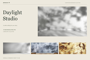 Daylight Studio - 10 JPG Backgrounds