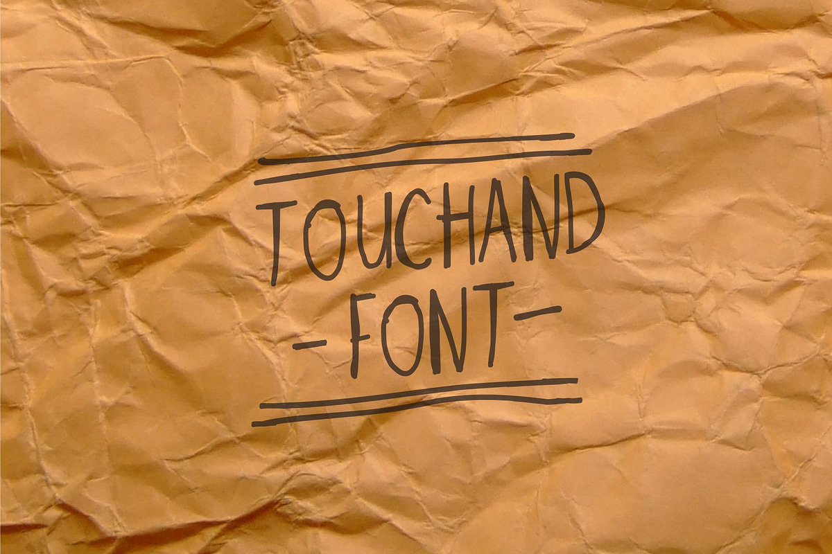 TOUCHAND FONT
