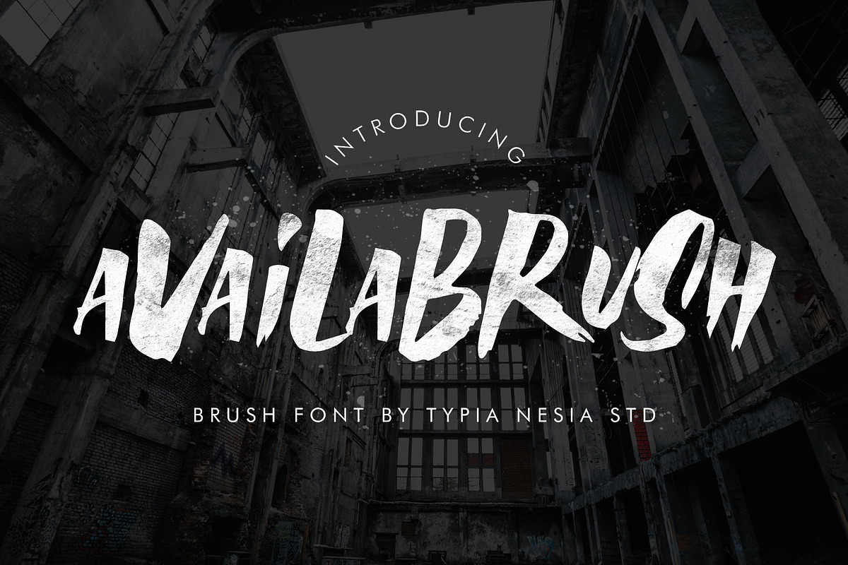 AvailaBrush Font