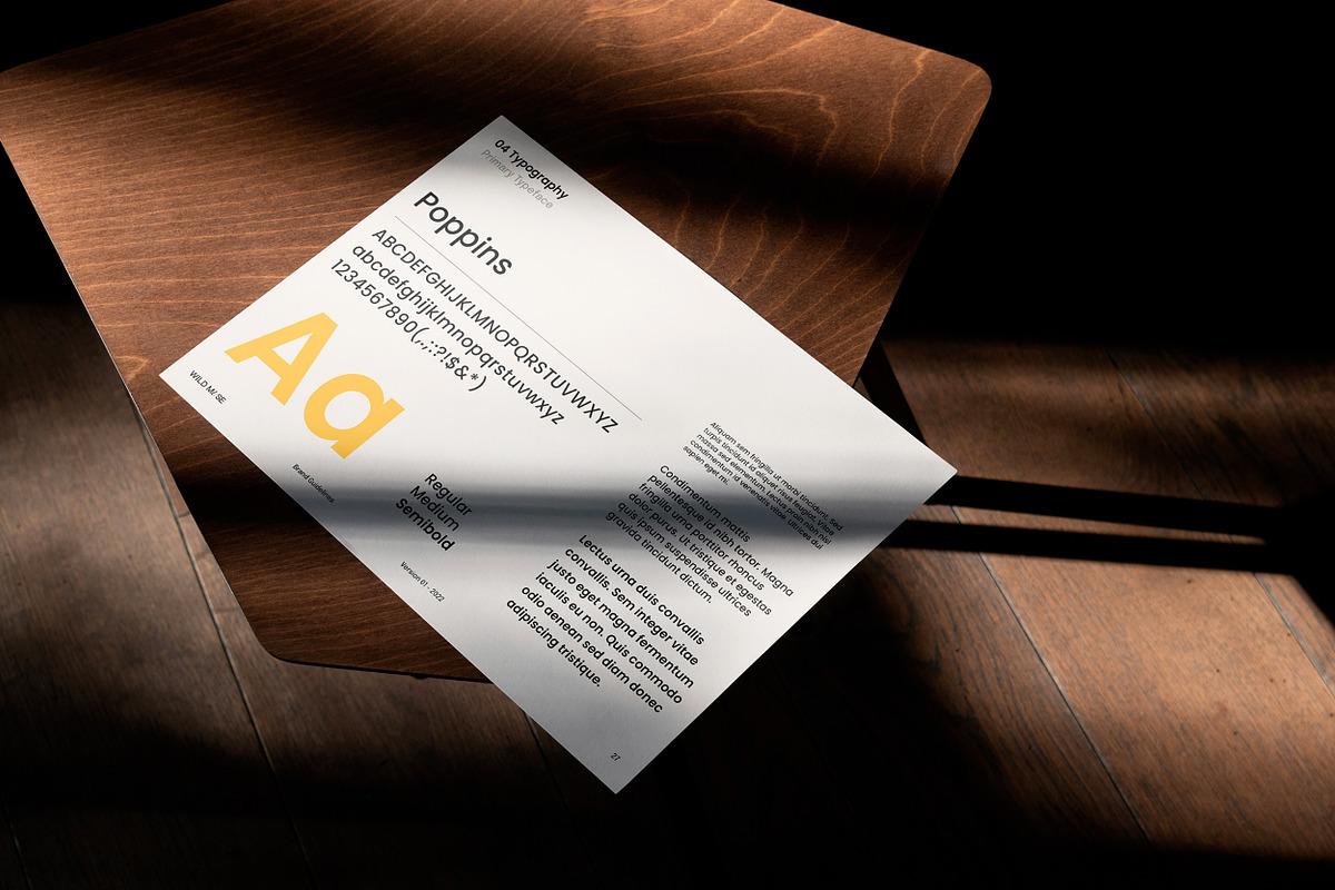 WILD MUSE / Brand Guidelines, a Brochure Template by Studio Dara (Photo 8 of 23)