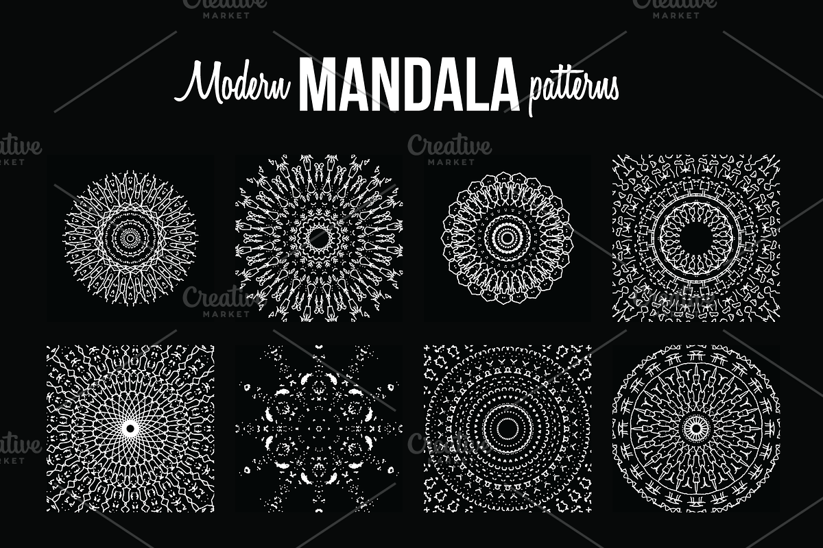 Modern mandala collection, an Illustration by The Odd Seed (Photo 14 of 27)