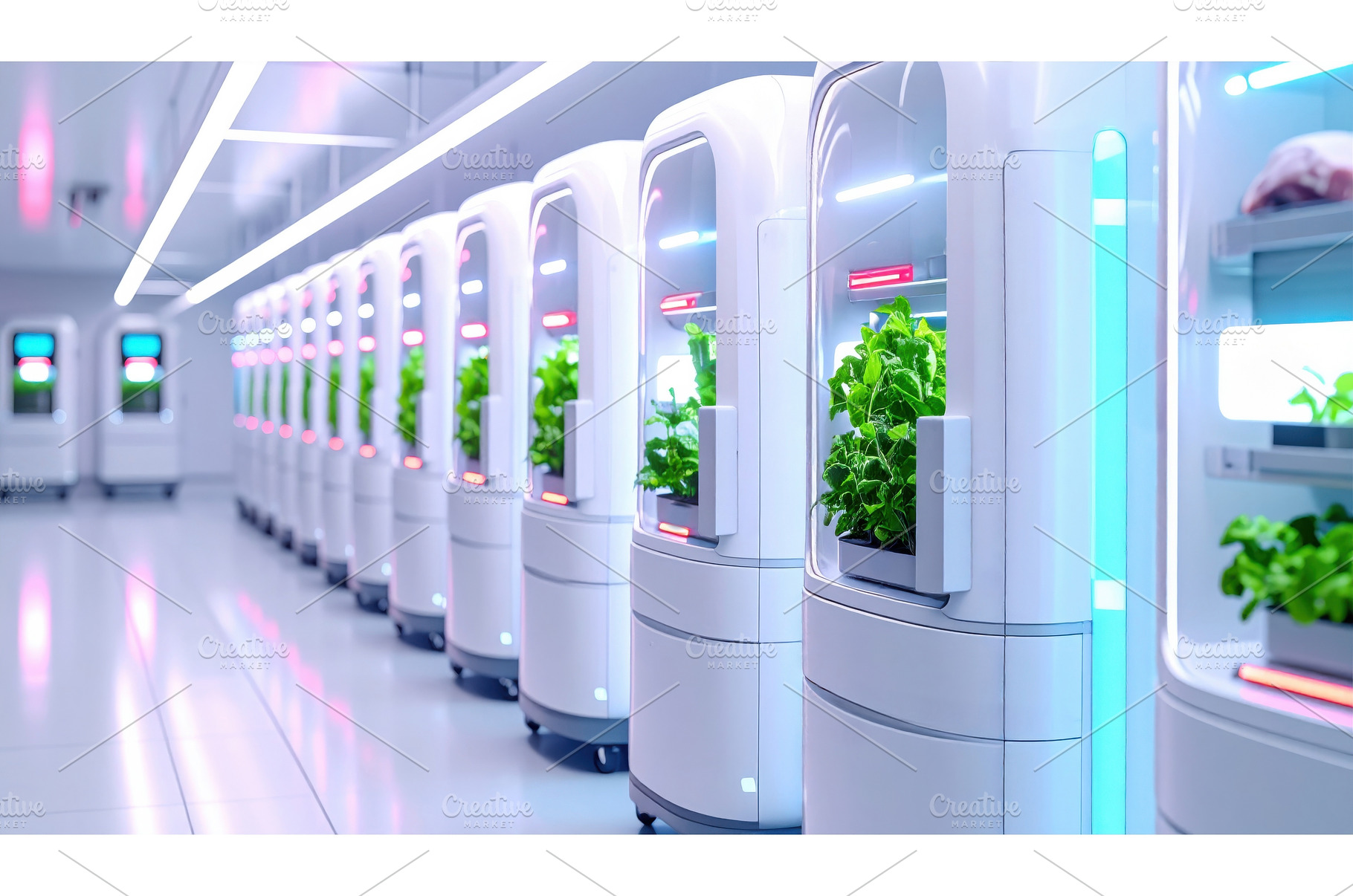 High-tech indoor vertical farming, a Food & Drink Photo by Igor Tichonow