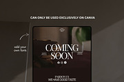CANVA COMING SOON PAGE TEMPLATE, an App Template by JOA CREATIVE LAB (Thumbnail 3 of 8)