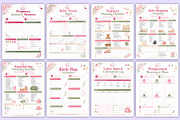2027 Pregnancy Planner | Pregnancy, a Stationery Template by Mustafiz (Thumbnail 5 of 5)