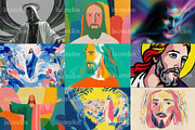 200 Jesus Christ Illustrations, a Person Illustration by Incomelion (Thumbnail 14 of 20)