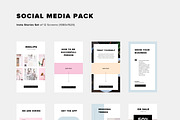INSTA STORIES - Social Media Pack, a Social Media Template by Marie Smth (Thumbnail 2 of 3)