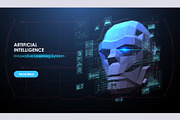 Futuristic posters AI, a Technology Illustration by Andrew_Derr (Thumbnail 6 of 11)
