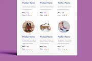Winter Shoes Collection Flyer, a Flyer Template by MightyDesign (Thumbnail 5 of 8)