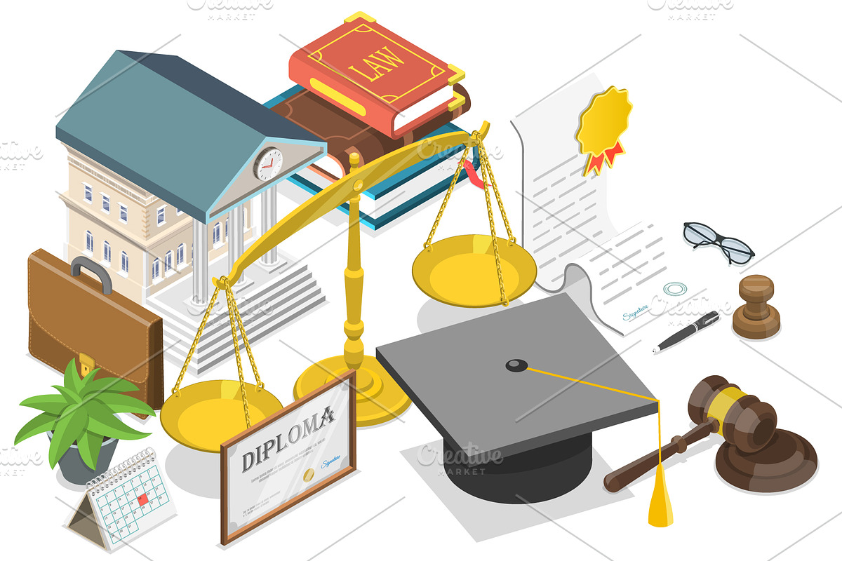 Law & Justice Set 01, a Person Illustration by AndriiStore (Photo 7 of 11)