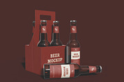 Beer Packaging Mockup, a Packaging Mockup by skybluecreative (Thumbnail 1 of 3)